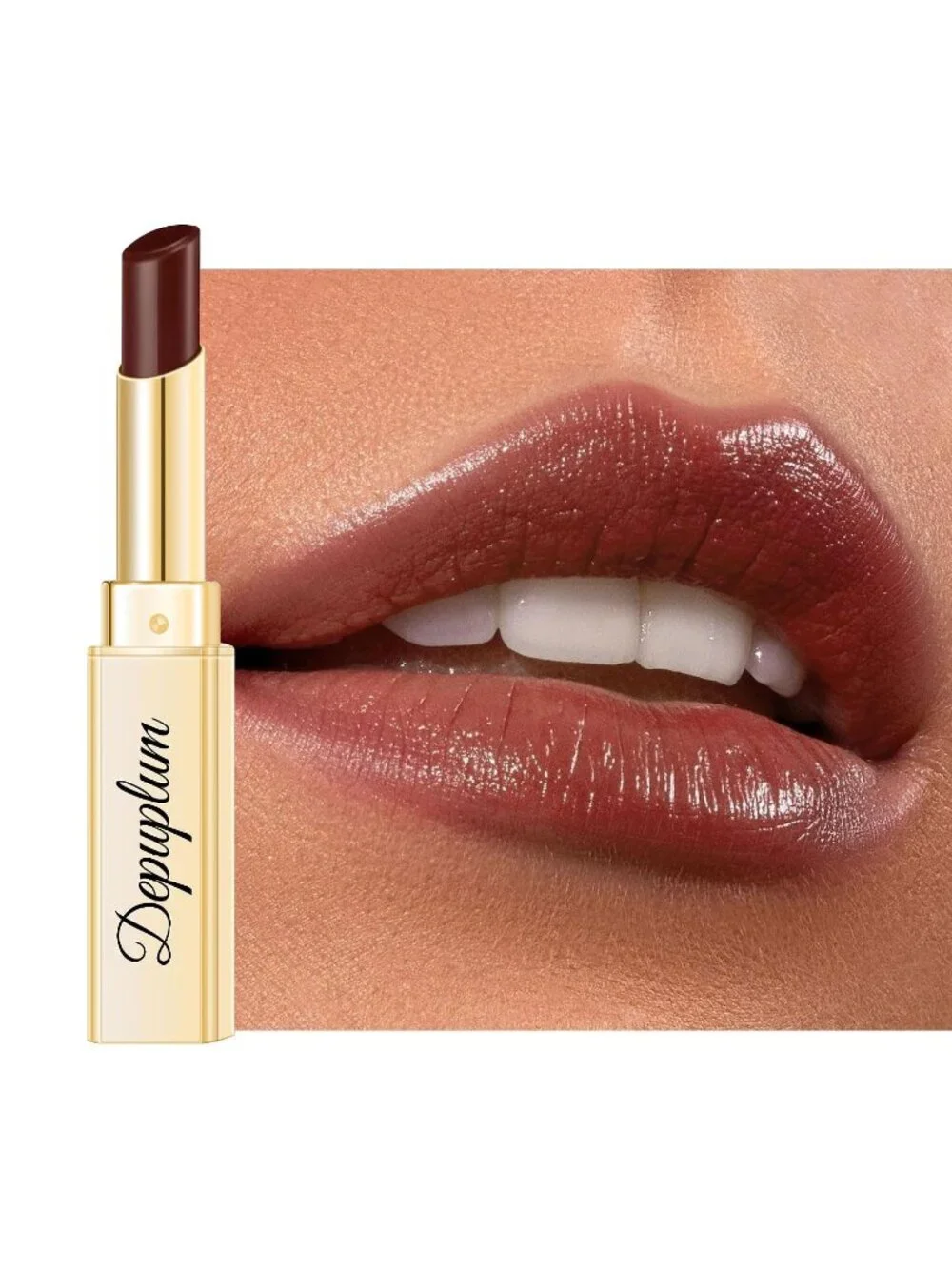 Women's DM65 Berry Glow Reviver Moisture Lip Gloss Creamy Tinted Lip Balm